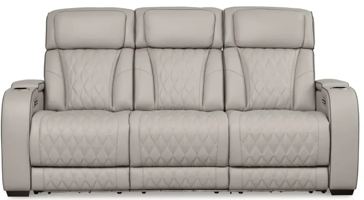 Boyington - Power Reclining Sofa With Adj Headrest