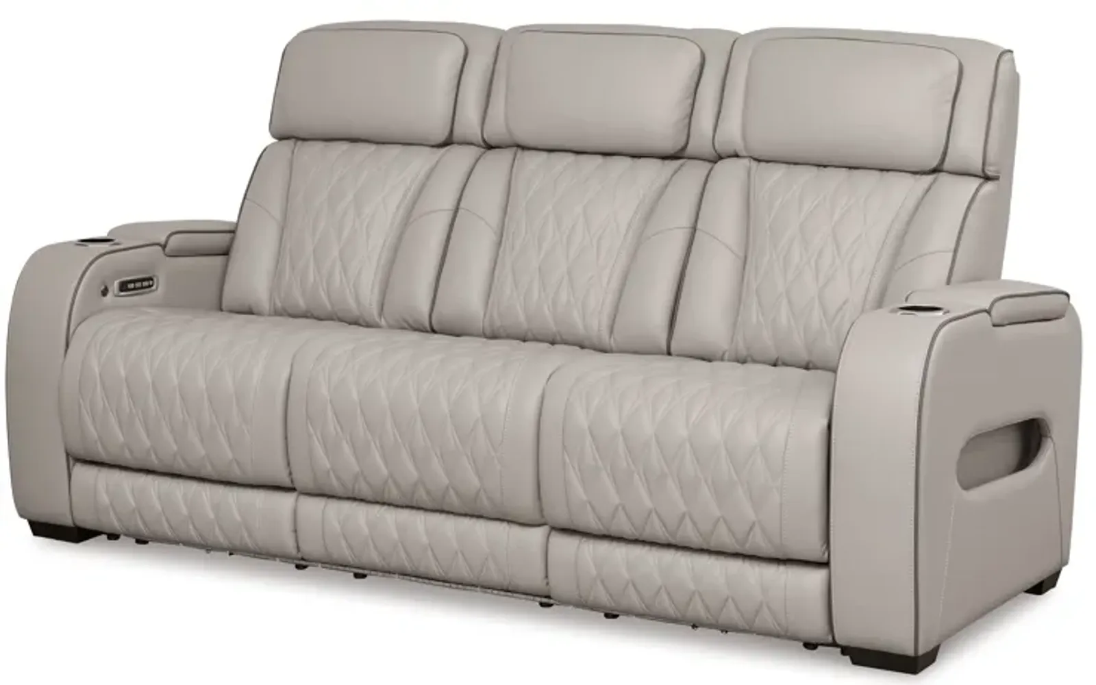 Boyington - Power Reclining Sofa With Adj Headrest