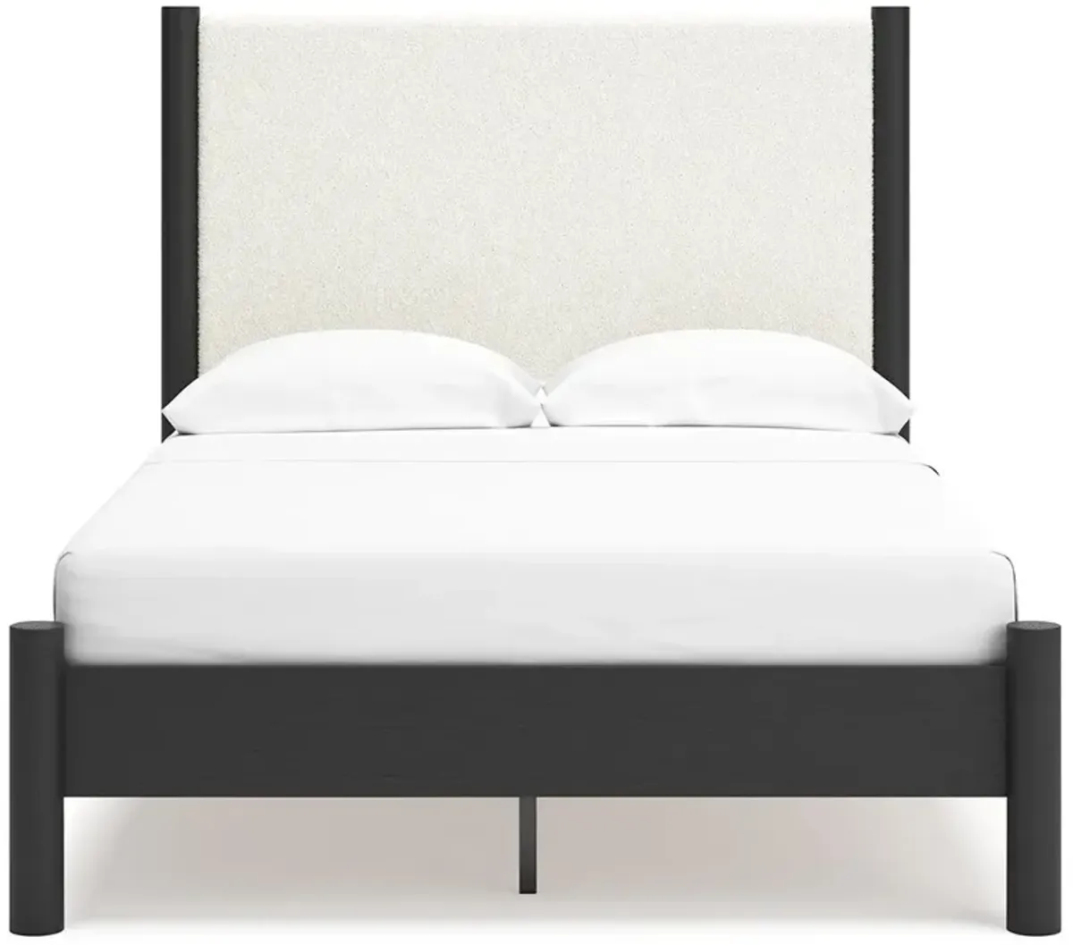 Cadmori - Upholstered Panel Bed