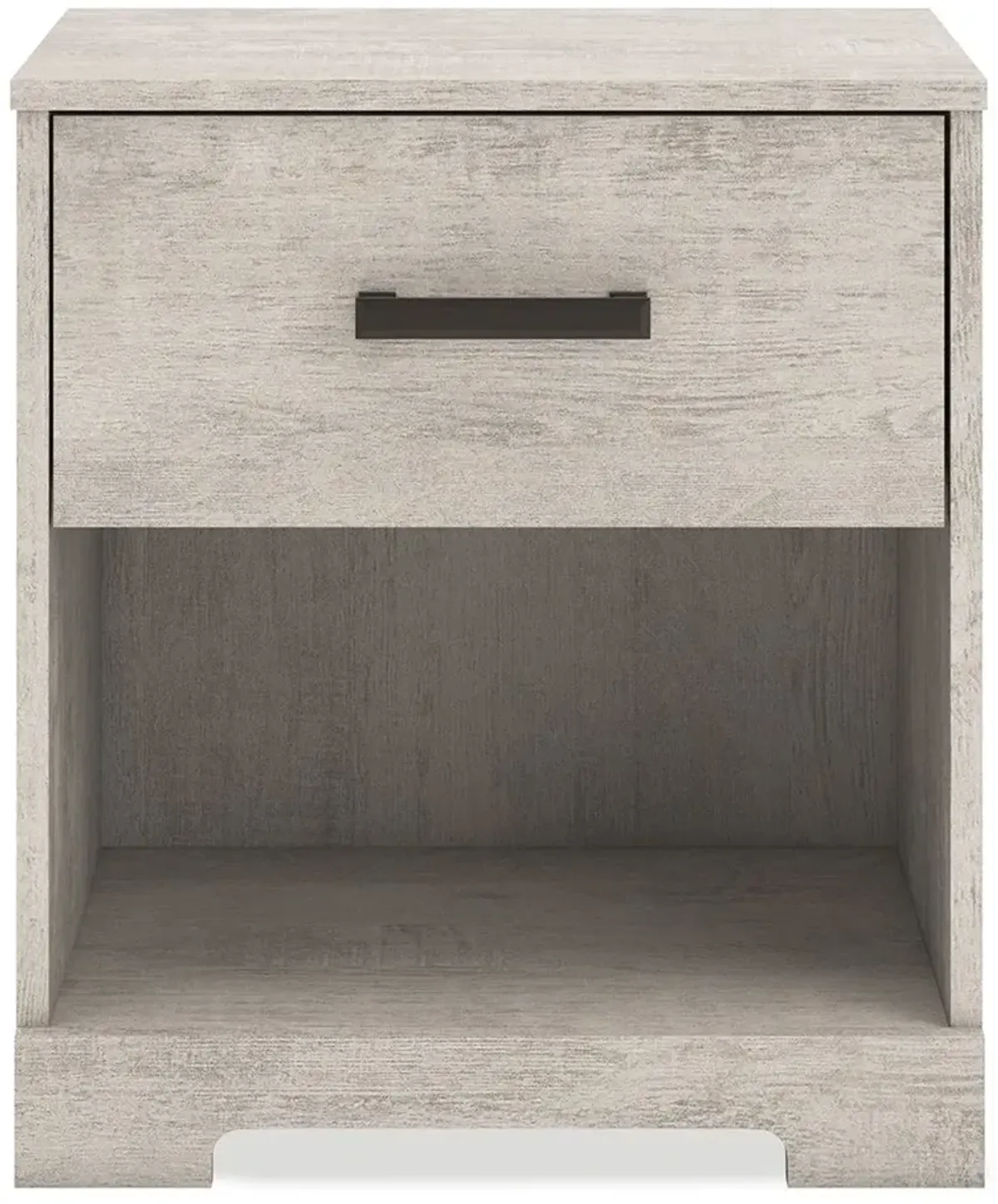 Shawburn - Whitewash - One Drawer Night Stand