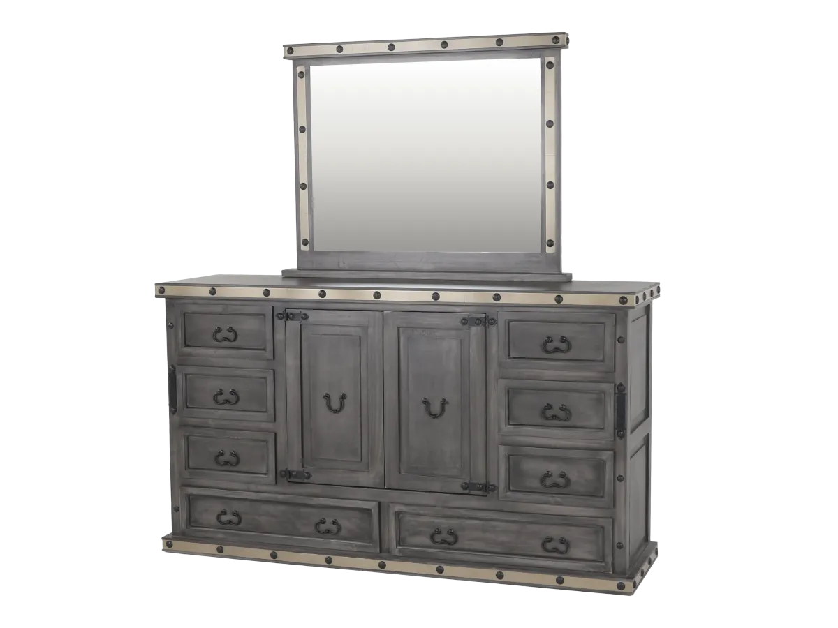 HACIENDA 6 Piece Bedroom set - Grey