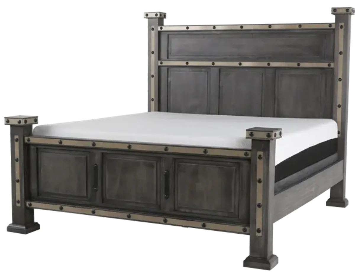 HACIENDA 6 Piece Bedroom set - Grey