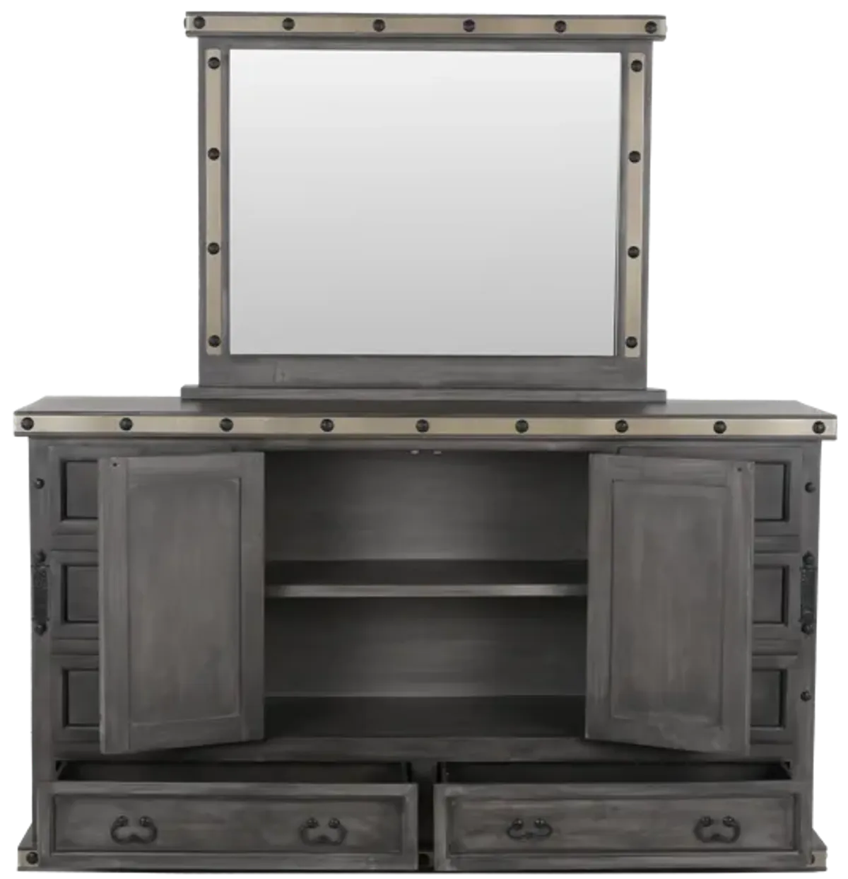 HACIENDA 6 Piece Bedroom set - Grey