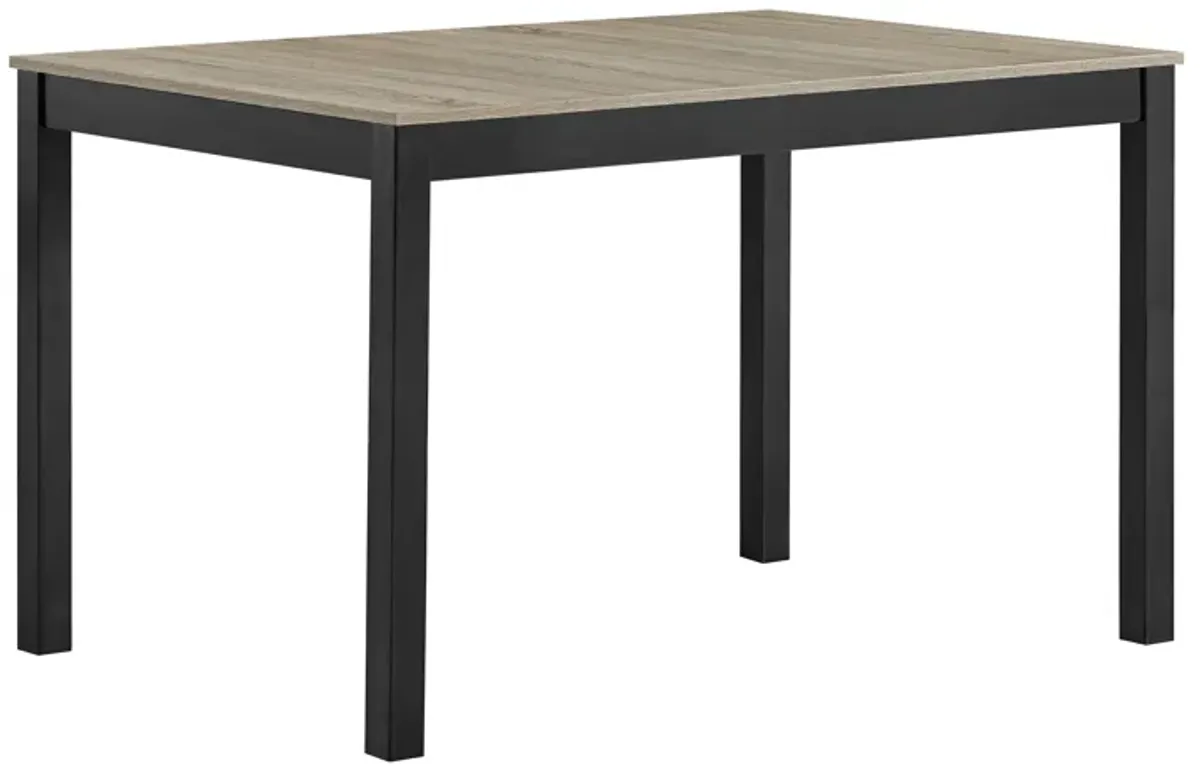 Forana - Dining Table - Light Brown / Black