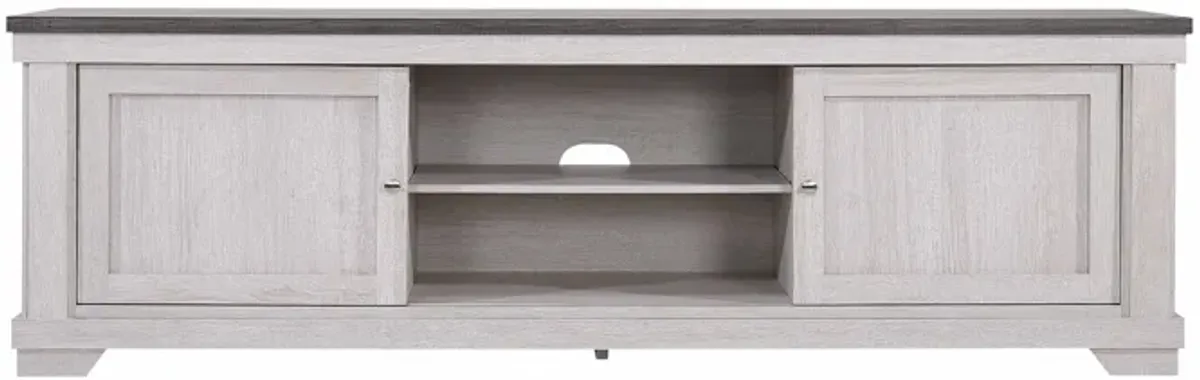 Leighton - 71" TV Stand - White