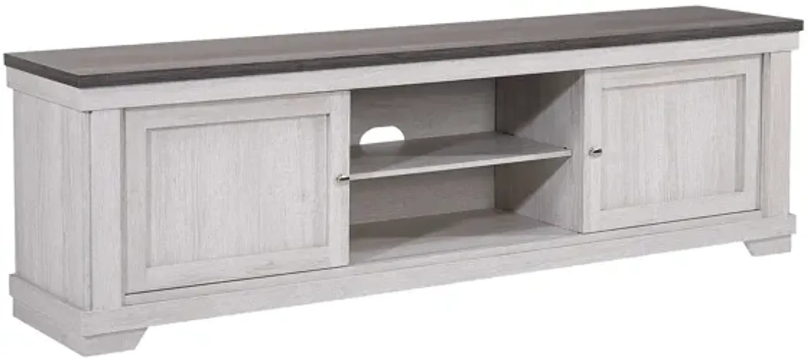 Leighton - 71" TV Stand - White