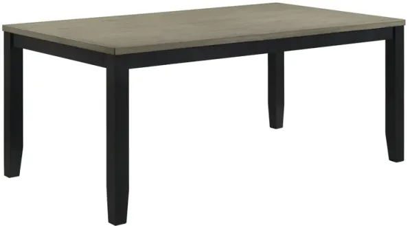 Folio - Dining Table - Light Brown / Black