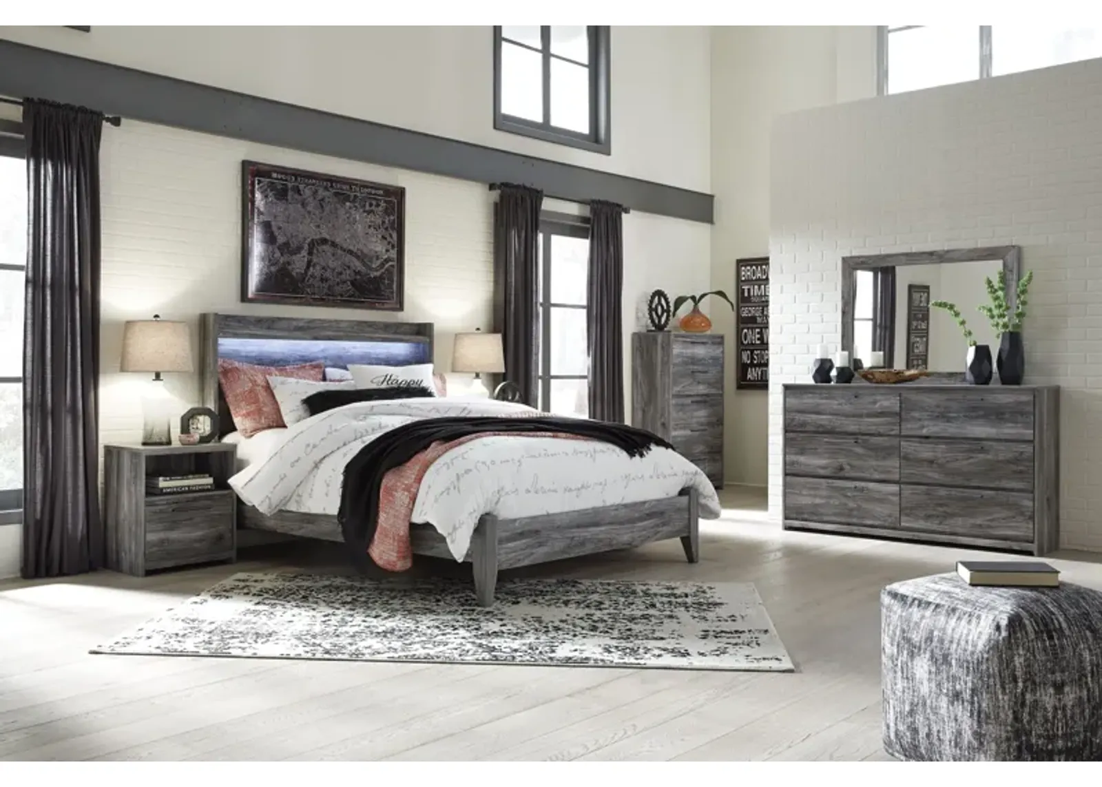 Baystorm - Panel Bedroom Set