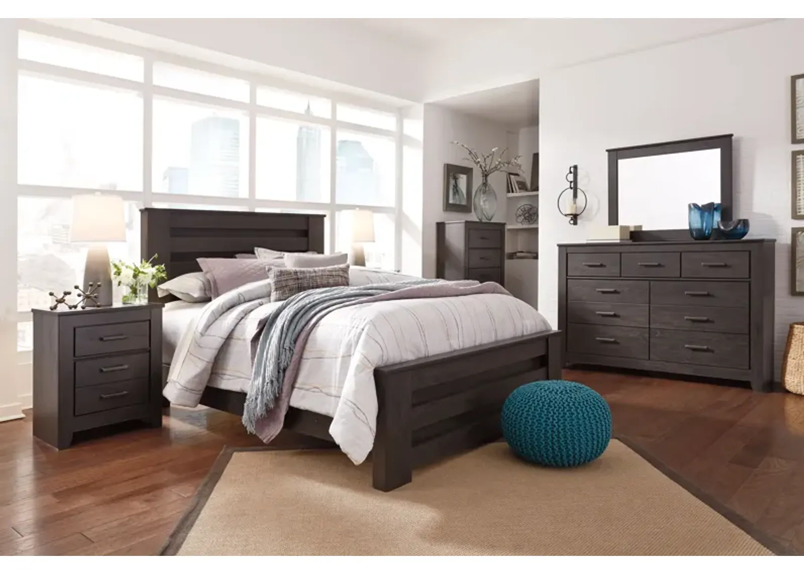 Brinxton - Panel Bedroom Set