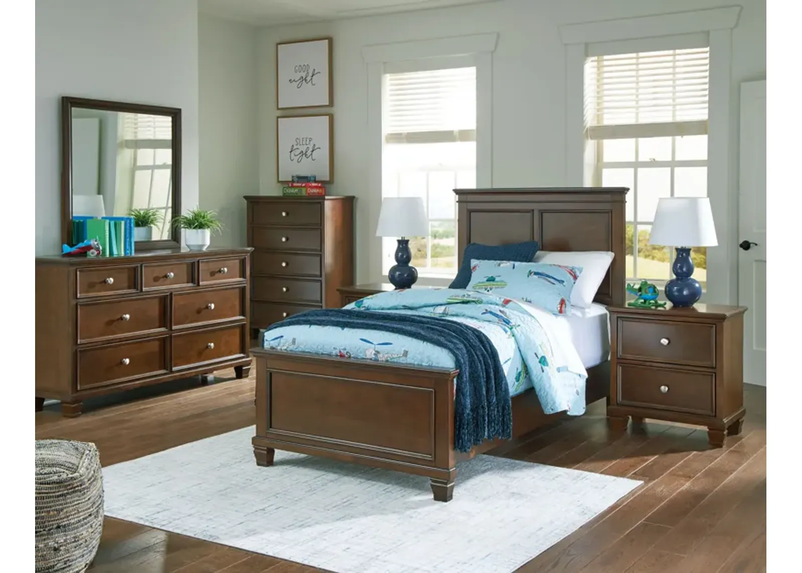 Danabrin - Panel Bedroom Set