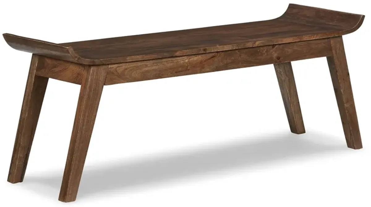 Tamish - Medium Brown - Accent Bench