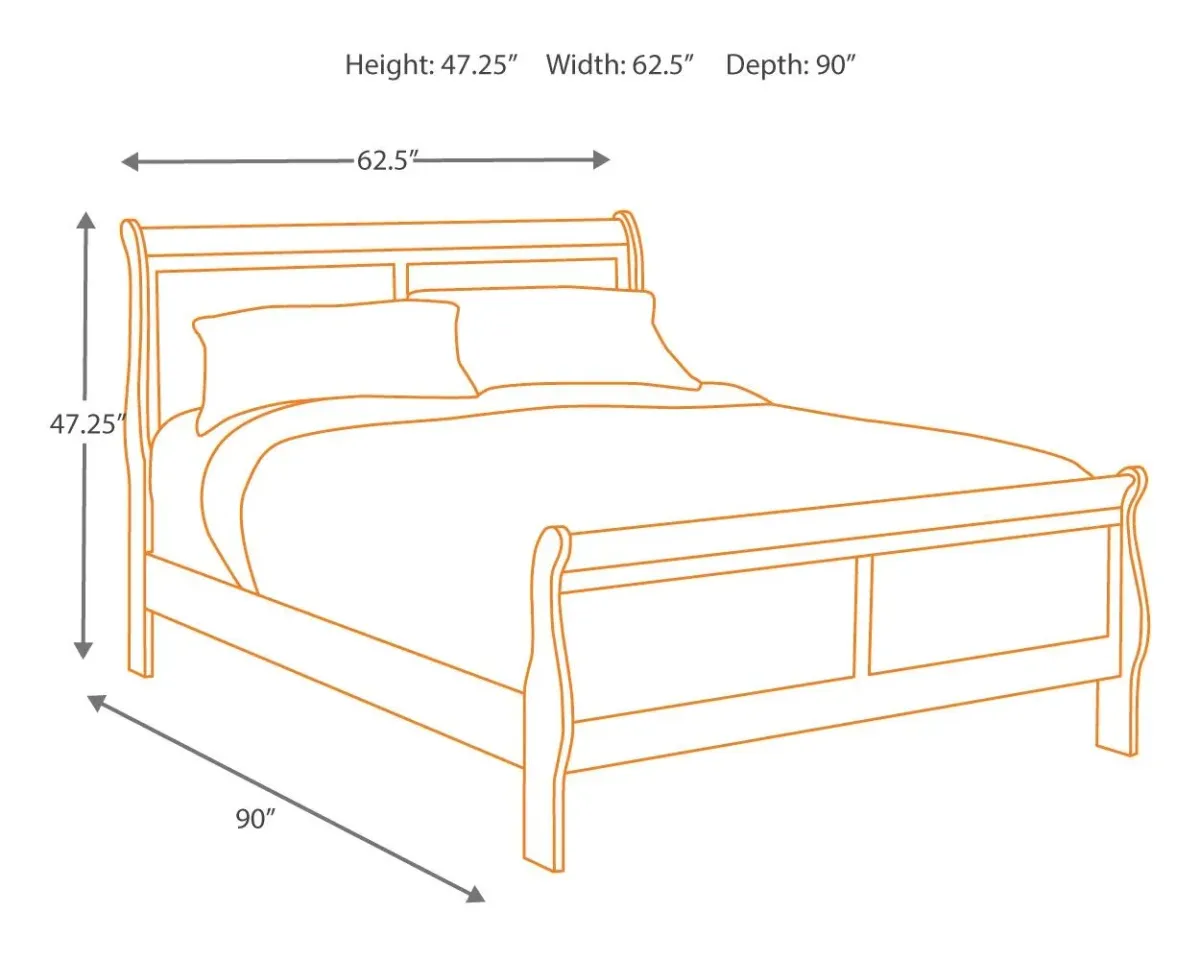 Alisdair - Dresser, Mirror, Sleigh Bed