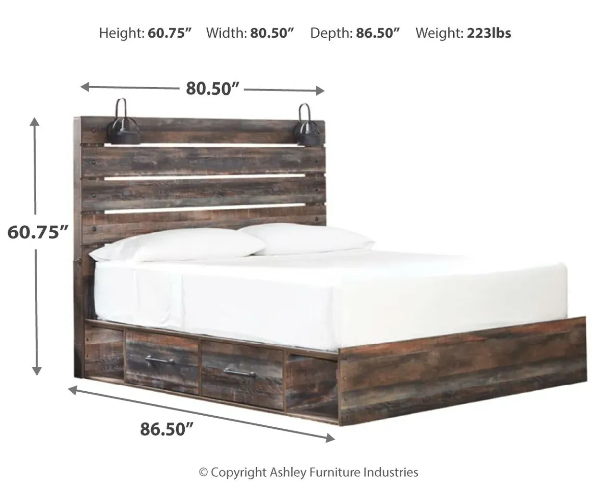 Drystan - Panel Bedroom Set