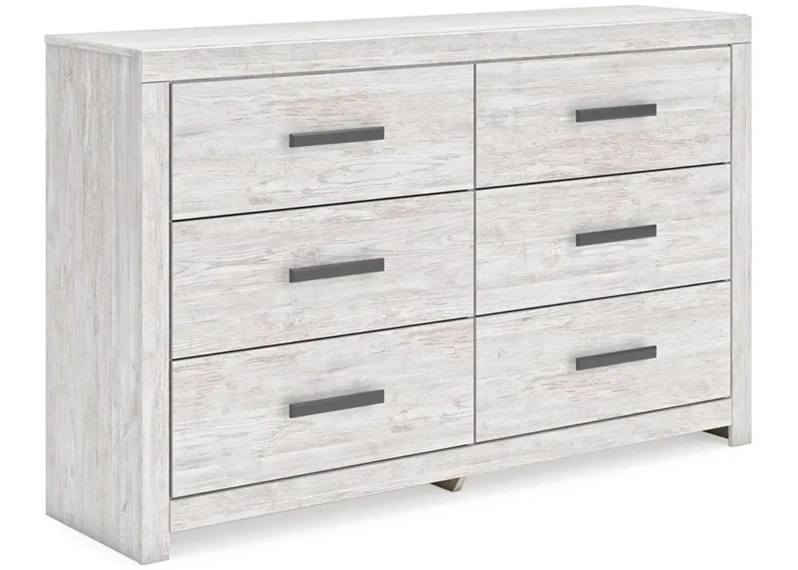 Cayboni - Whitewash - Six Drawer Dresser