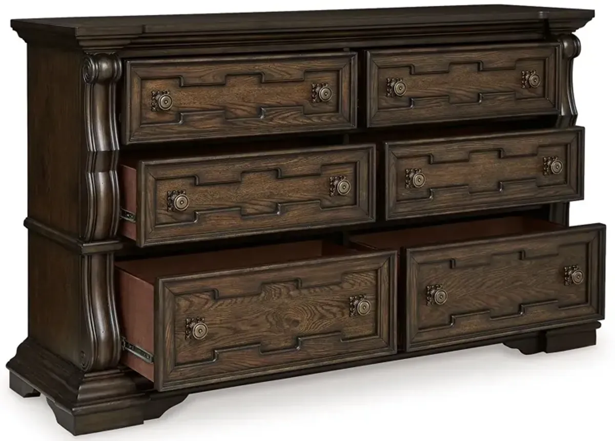 Maylee - Dark Brown - Dresser