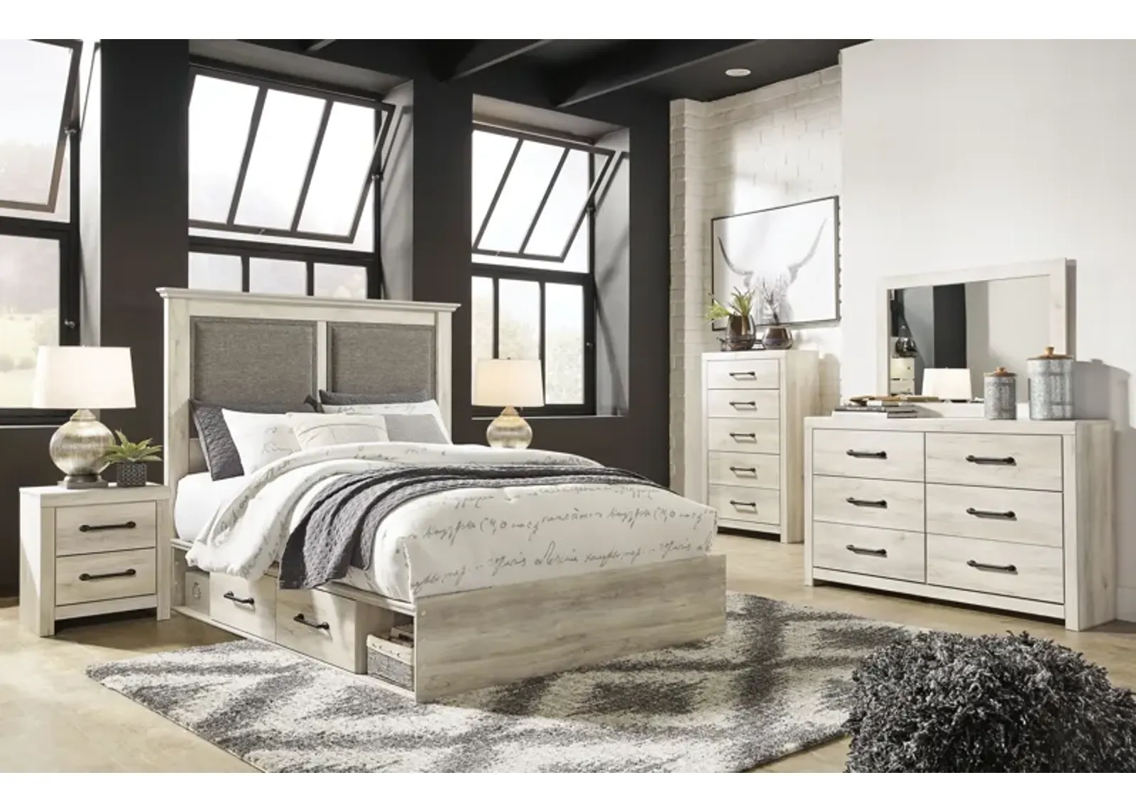 Cambeck - Upholstered Panel Bedroom Set