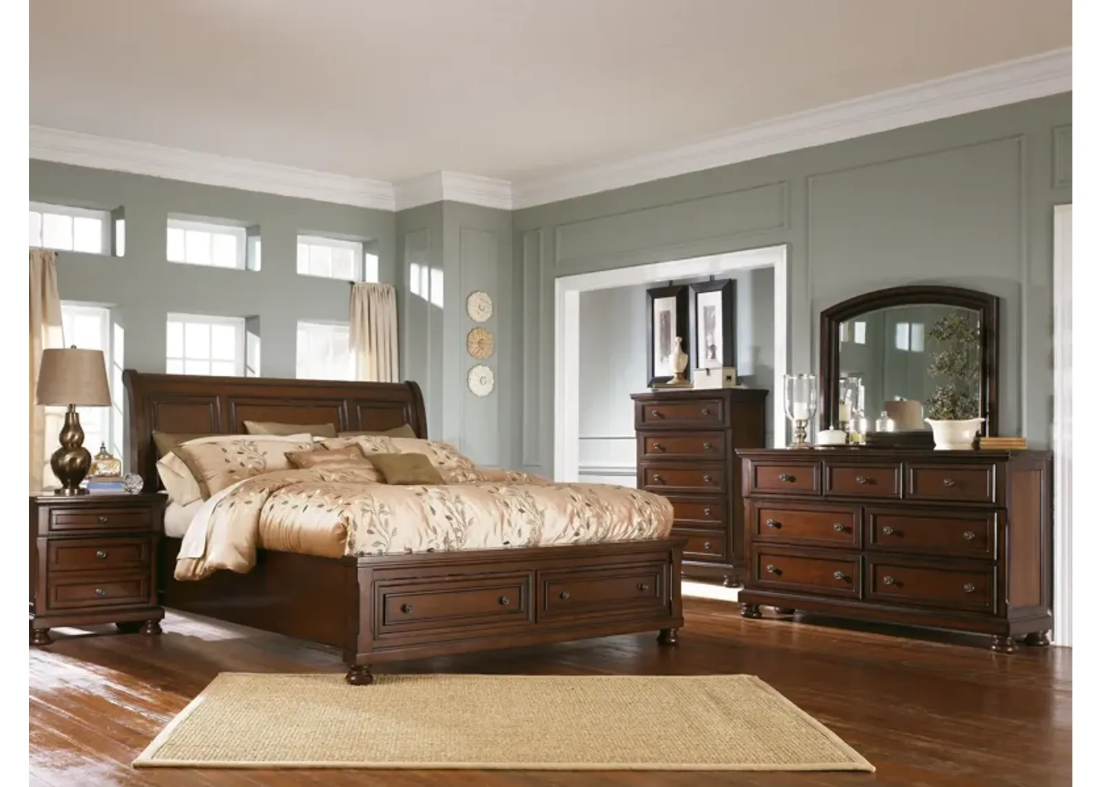 Porter - Sleigh Bedroom Set