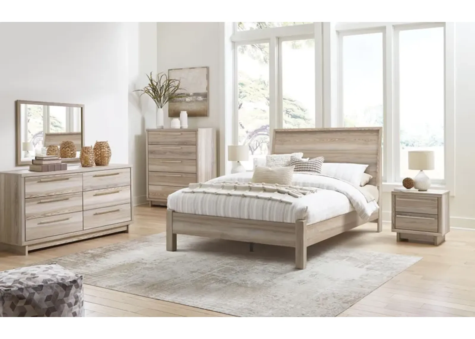 Hasbrick - Panel Bedroom Set