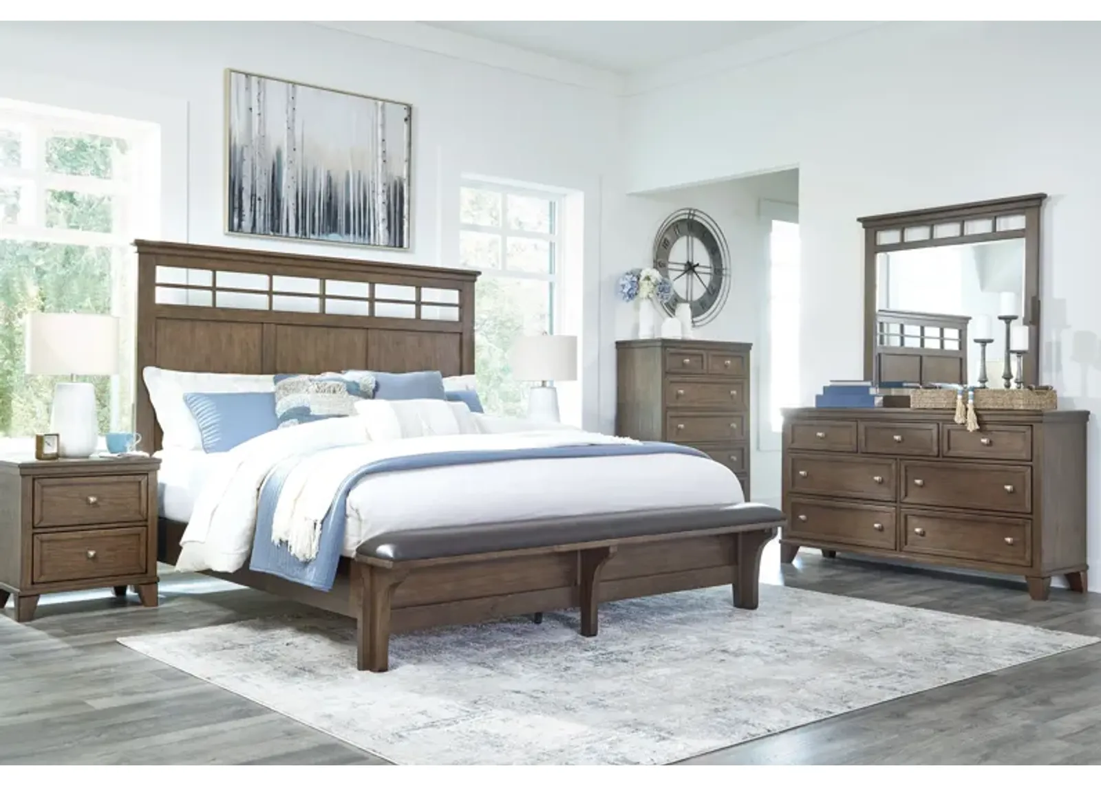 Shawbeck - Panel Bedroom Set