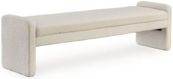 Lembertson - Accent Bench - Ecru