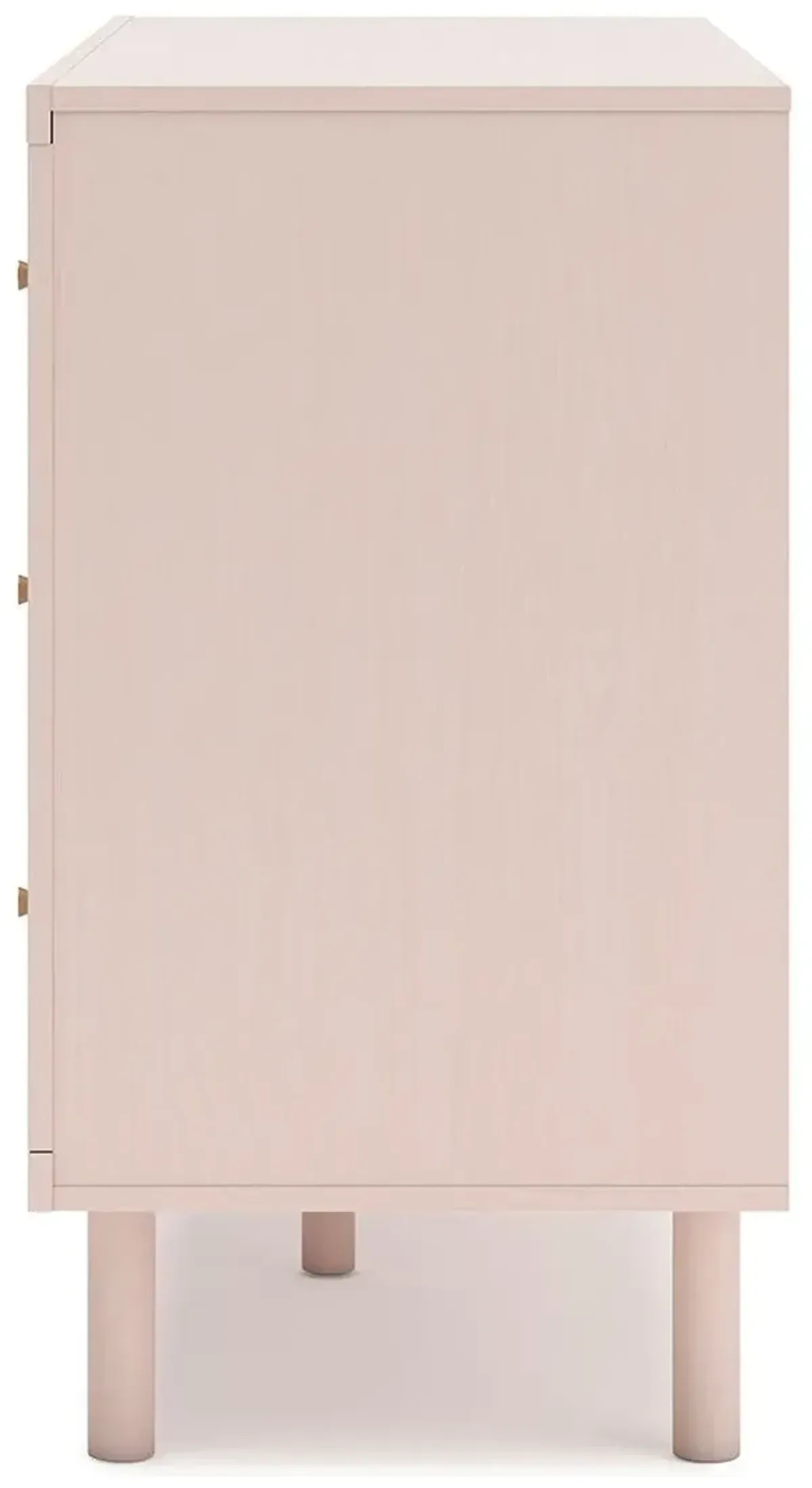 Wistenpine - Blush - Six Drawer Dresser