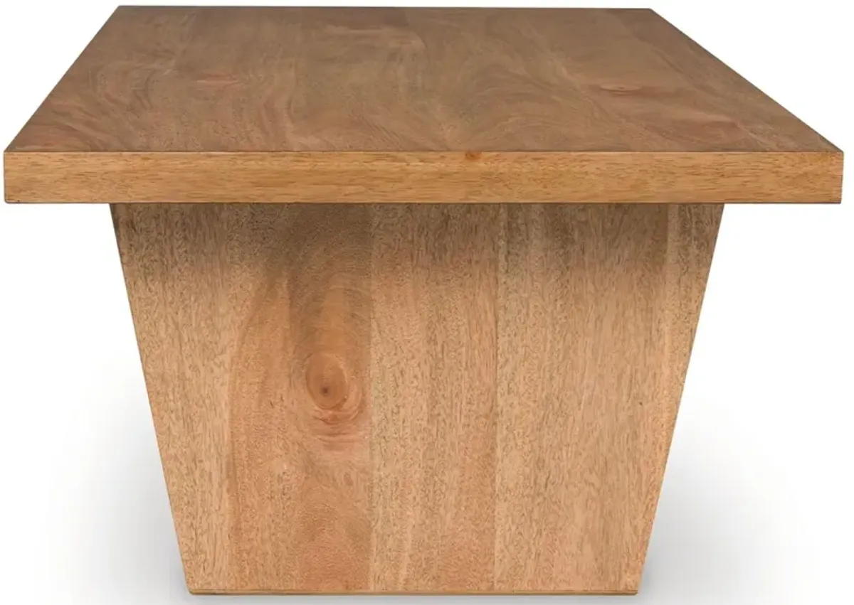 Kristiland - Light Brown - Rectangular Cocktail Table