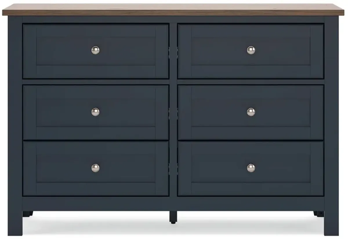 Landocken - Brown / Blue - Dresser