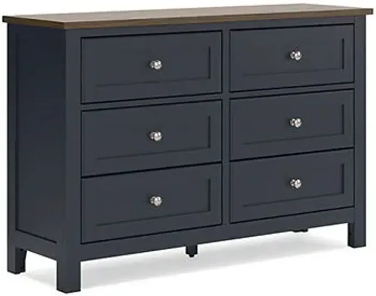 Landocken - Brown / Blue - Dresser