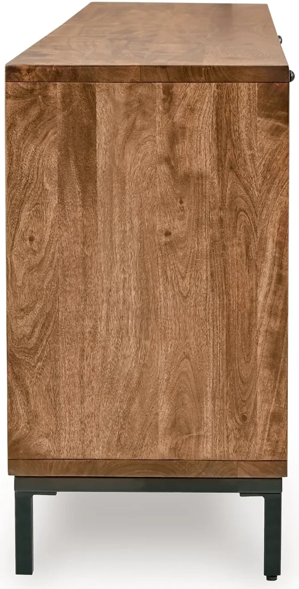 Dorannby - Accent Cabinet - Black / Brown