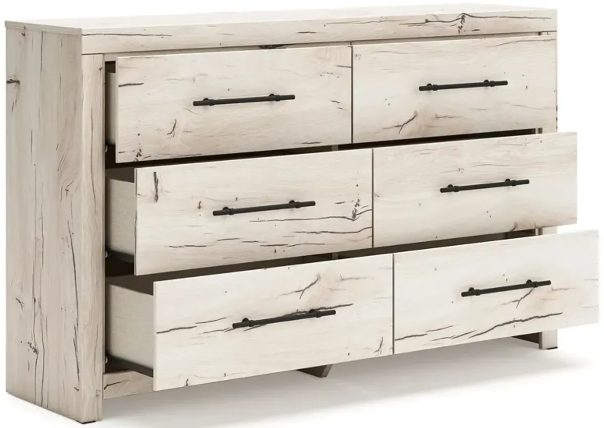 Lawroy - Light Natural - Six Drawer Dresser