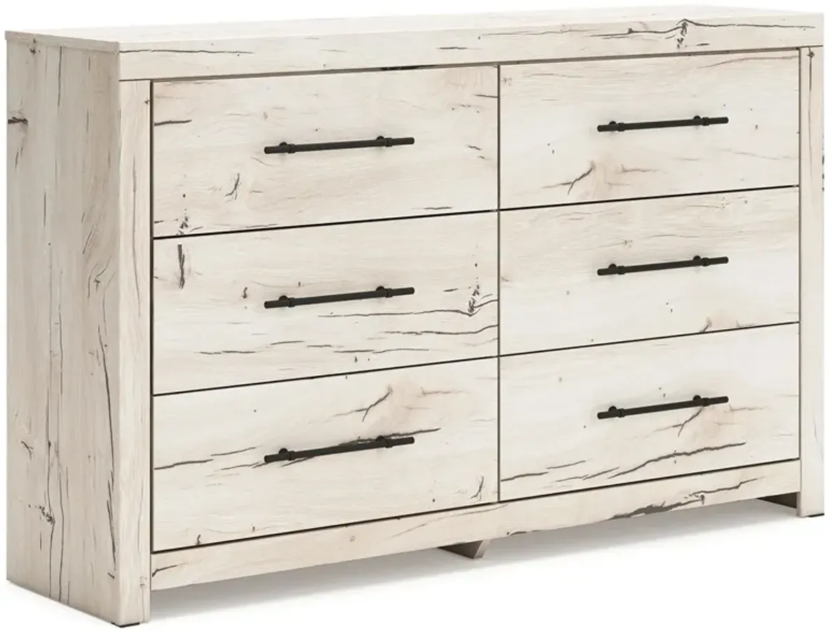 Lawroy - Light Natural - Six Drawer Dresser