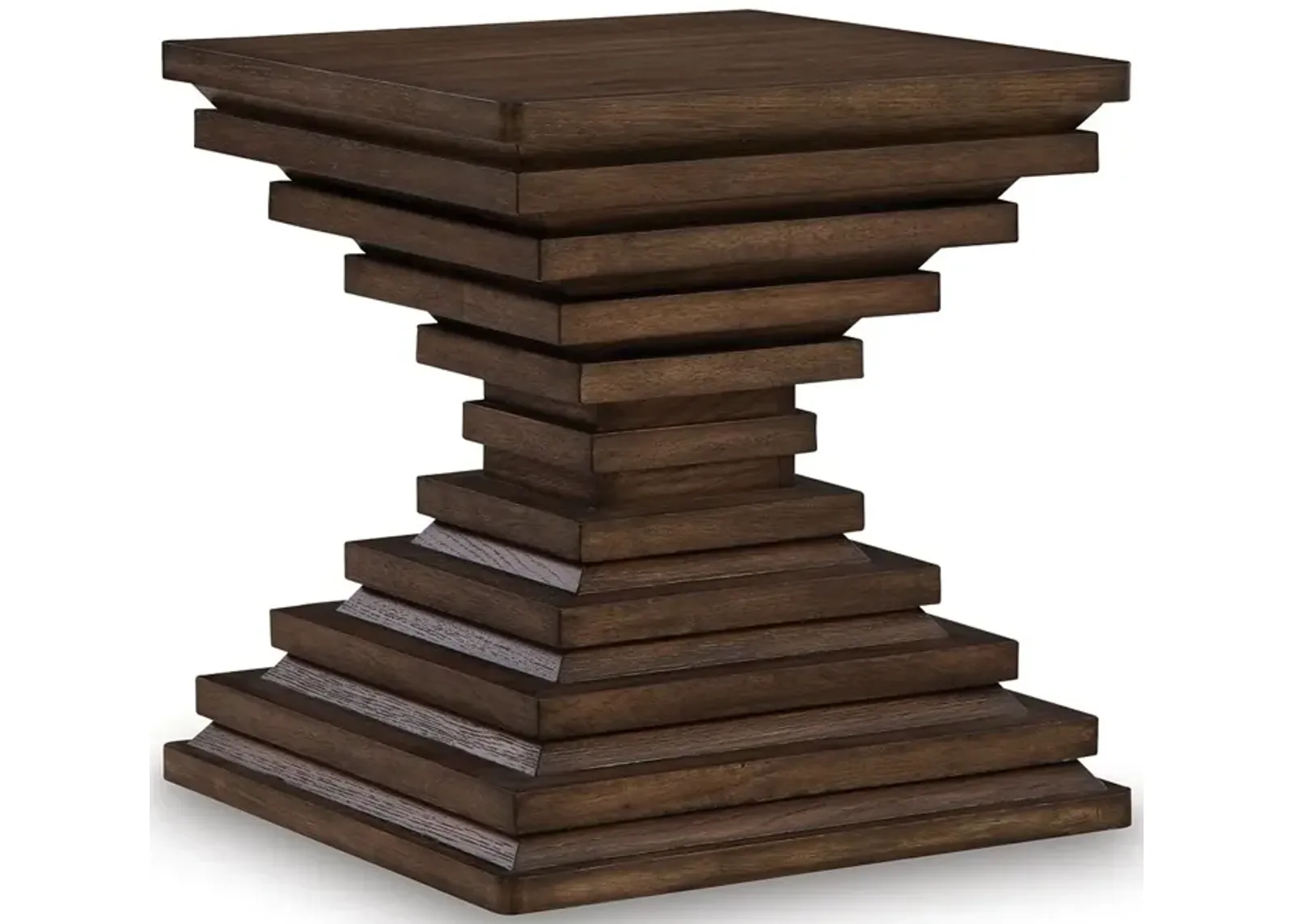 Hannodream - Warm Brown - Square End Table