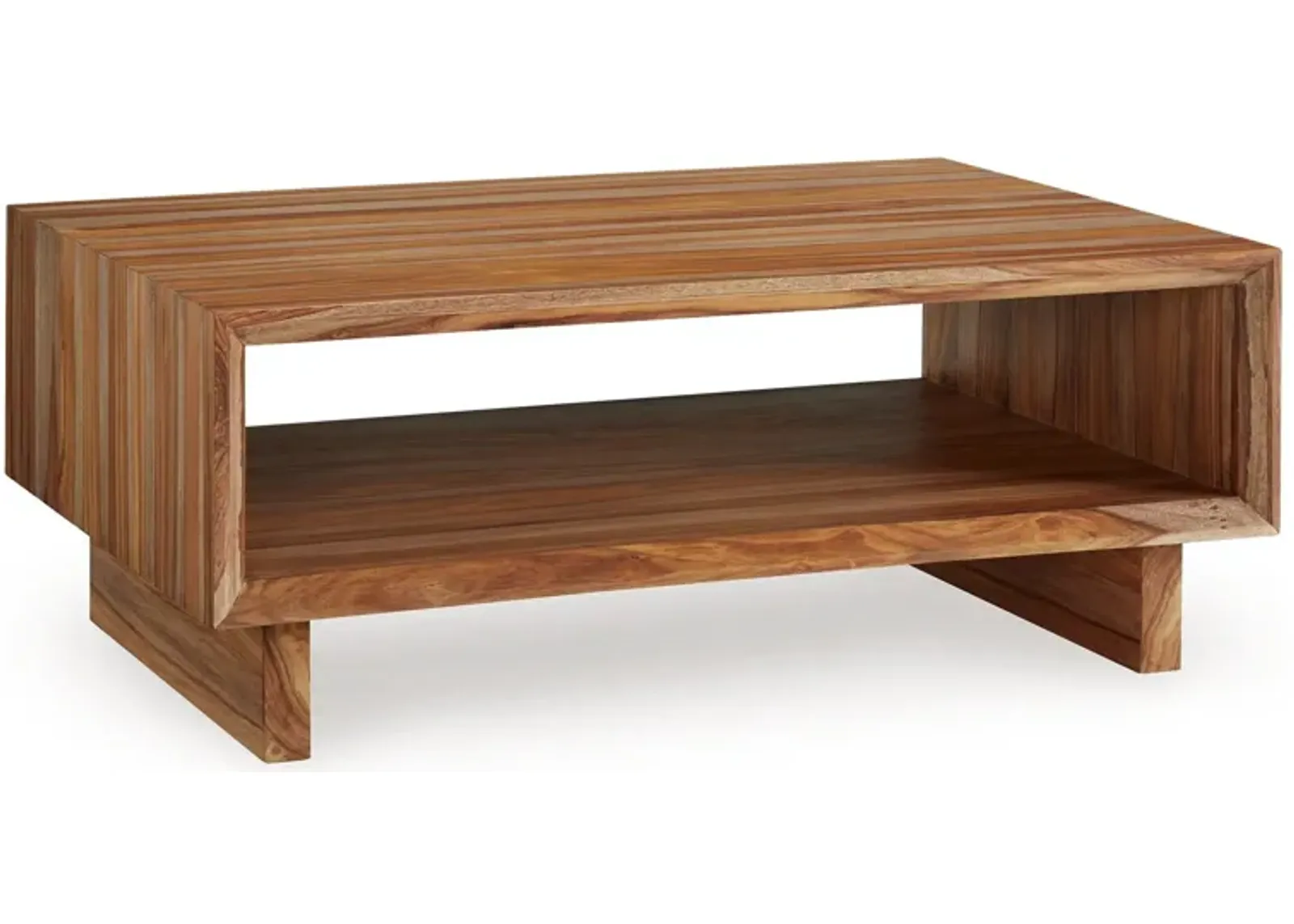 Dressonni - Brown - Rectangular Cocktail Table