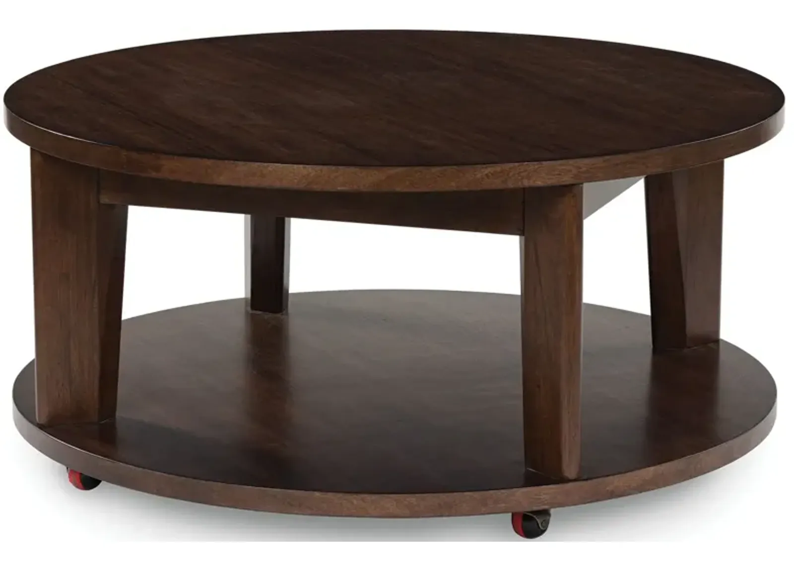 Korestone 2 - Dark Brown - Round Cocktail Table