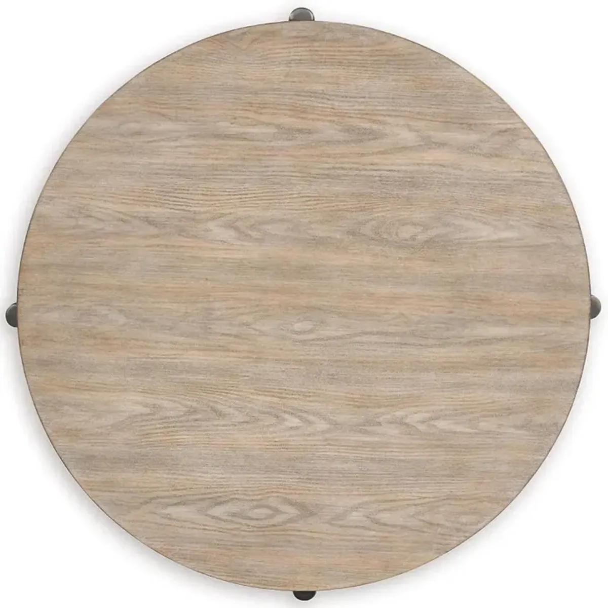 Dyonton - Light Grayish Brown - Round Cocktail Table