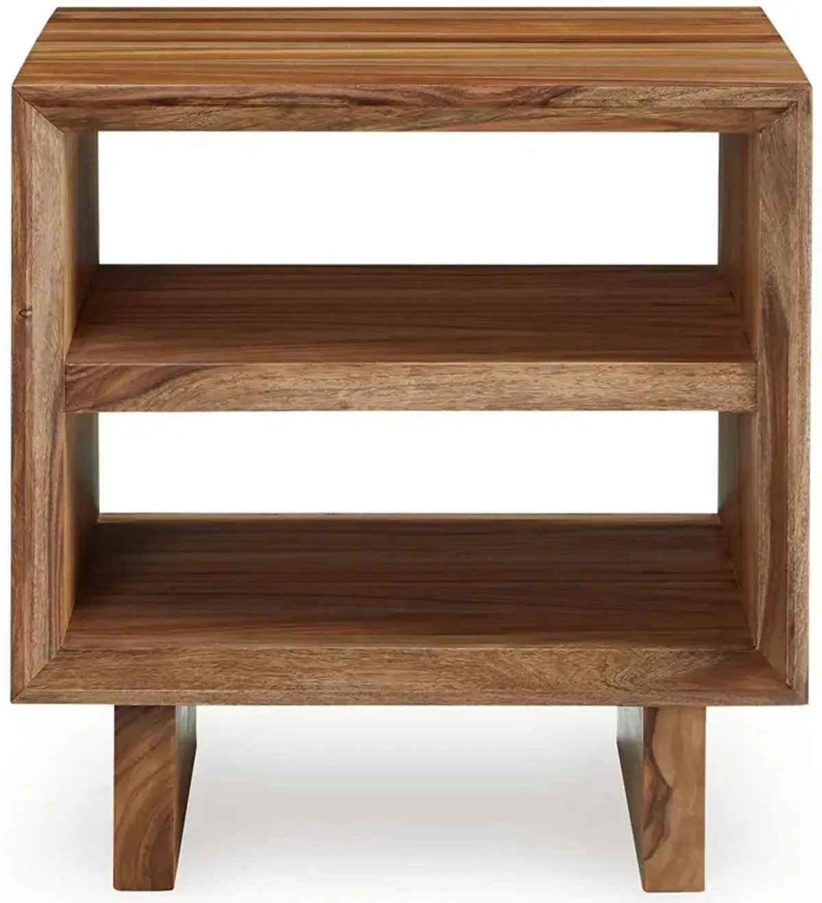 Dressonni - Square End Table - Brown