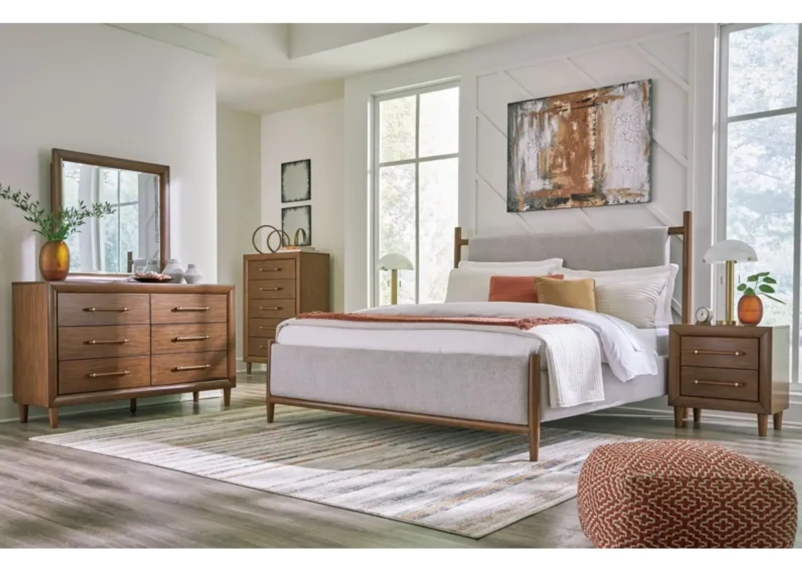 Lyncott - Upholstered Bedroom Set