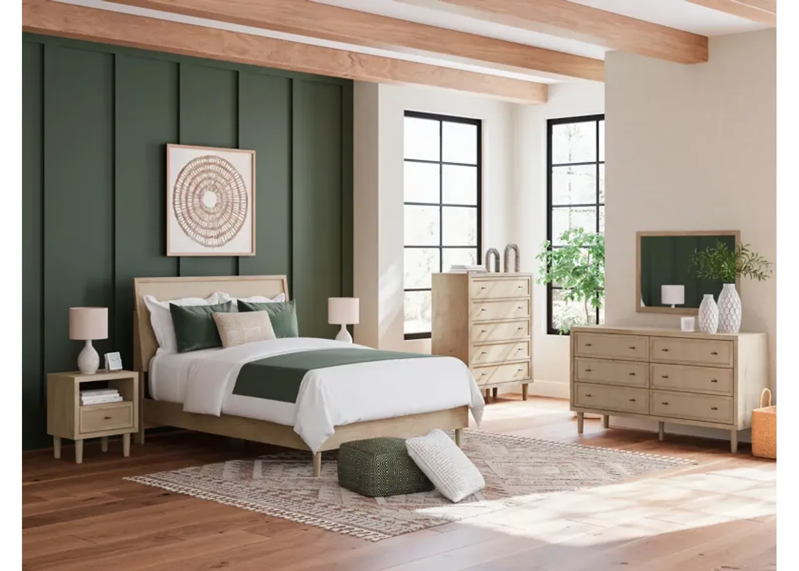 Cielden - Panel Bedroom Set