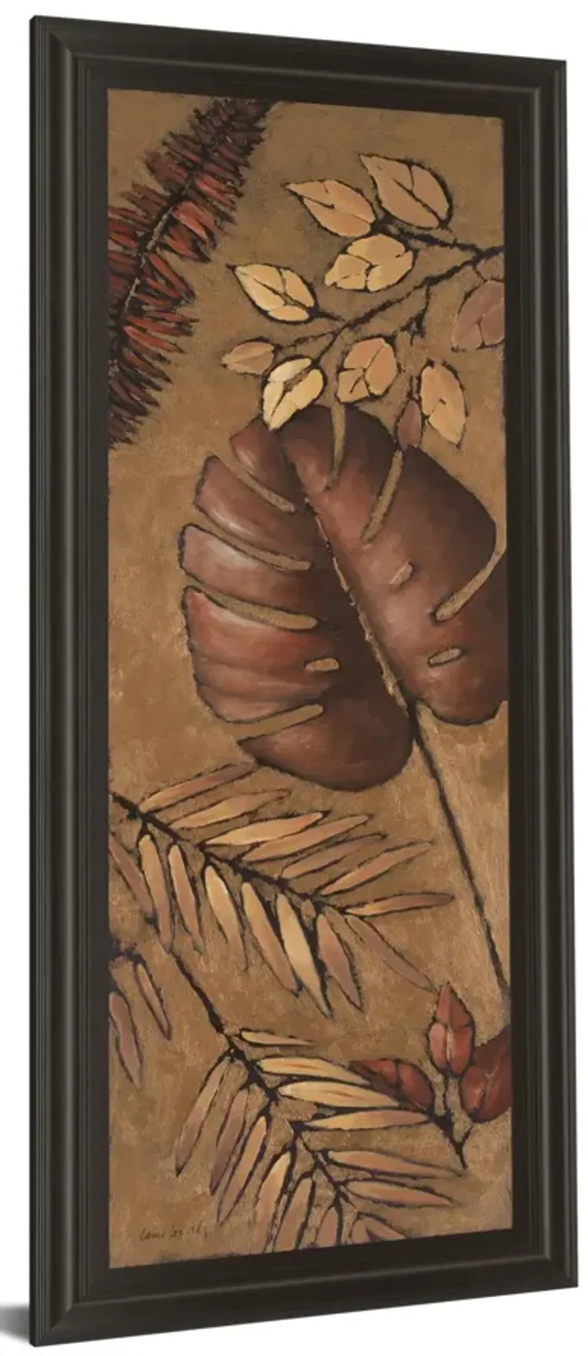 Indian Summer IV By Lanie Loreth - Framed Print Wall Art - Dark Brown