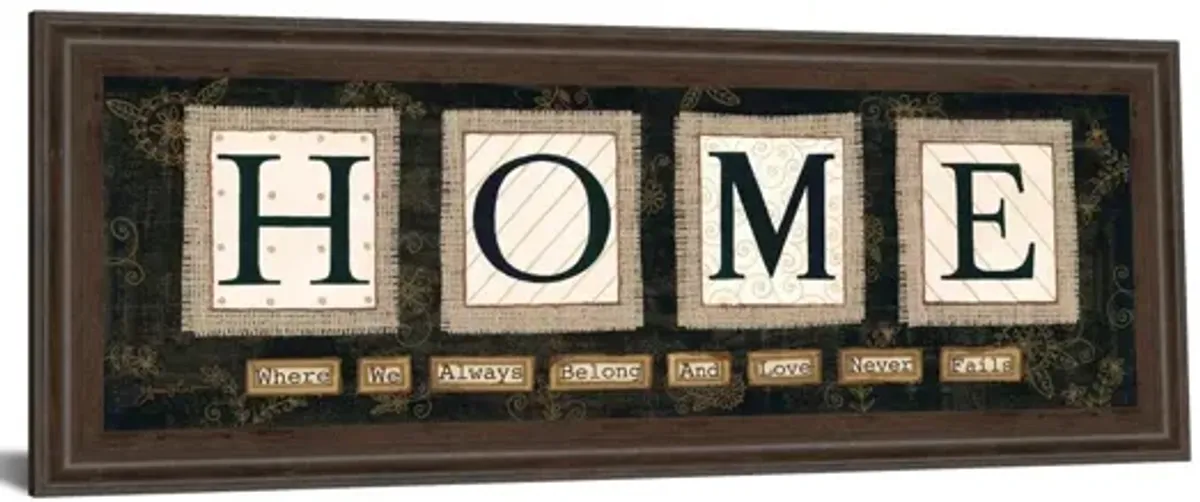 Home By Anne Lapoint - 18 x 42 - Dark Brown