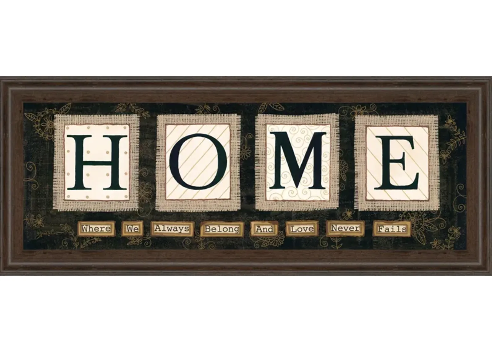 Home By Anne Lapoint - 18 x 42 - Dark Brown