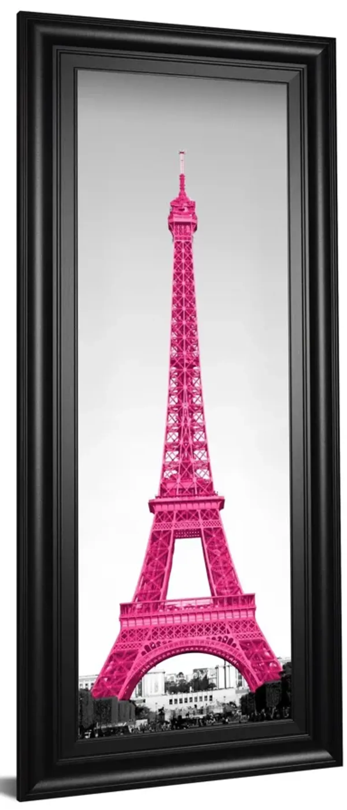 Pretty In Paris By Emily Navas - Framed Print Wall Art - Pink