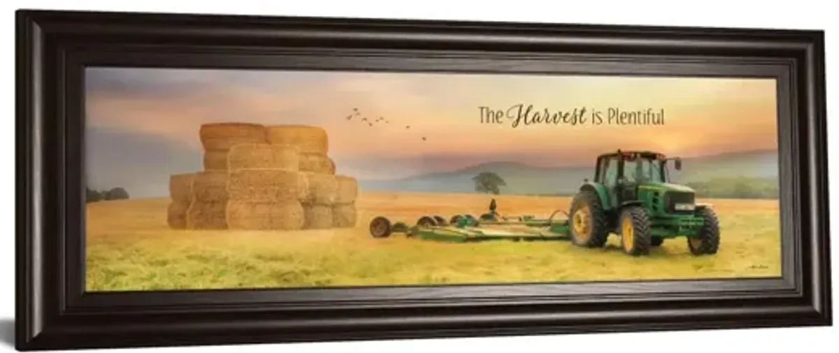 The Harvest Is Plentiful By Lori Deiter - Framed Print Wall Art - Gold