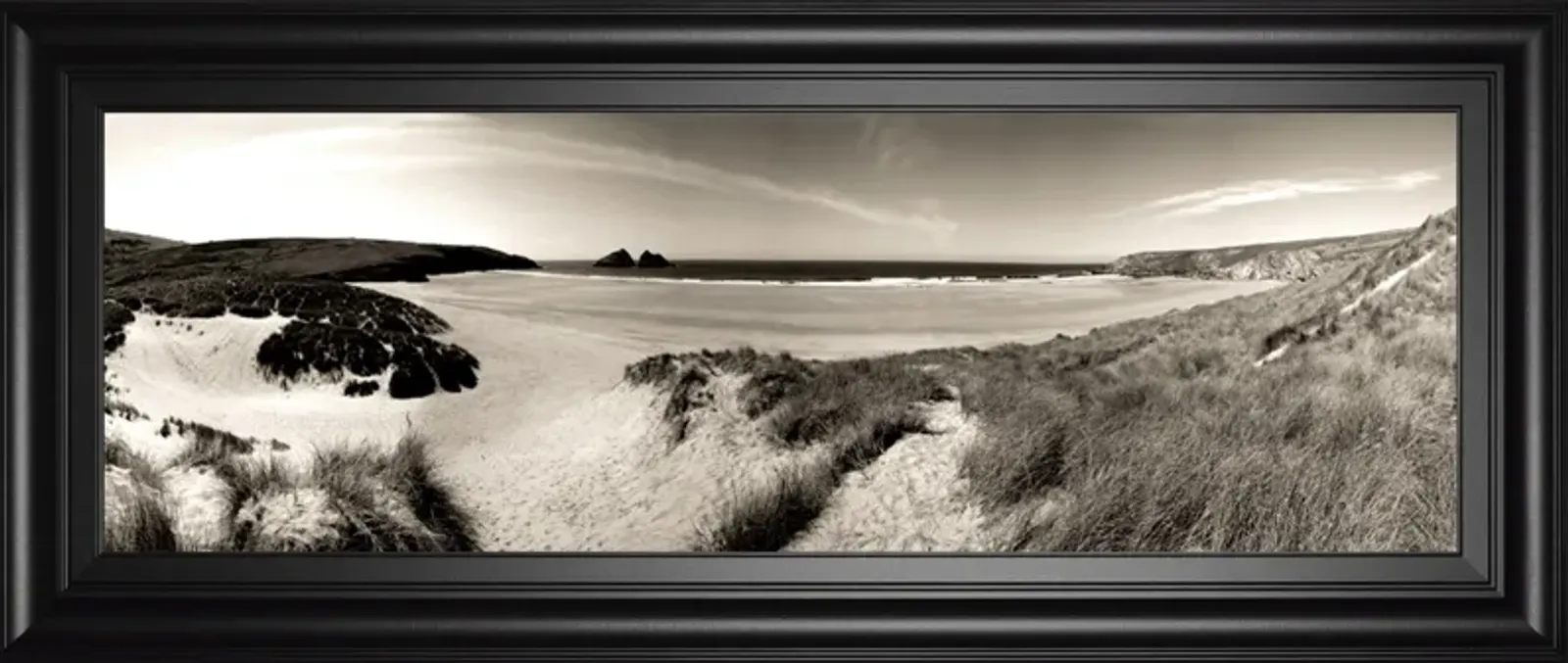 The Wind In The Dunes Il By Noah Bay - Framed Print Wall Art - Gold