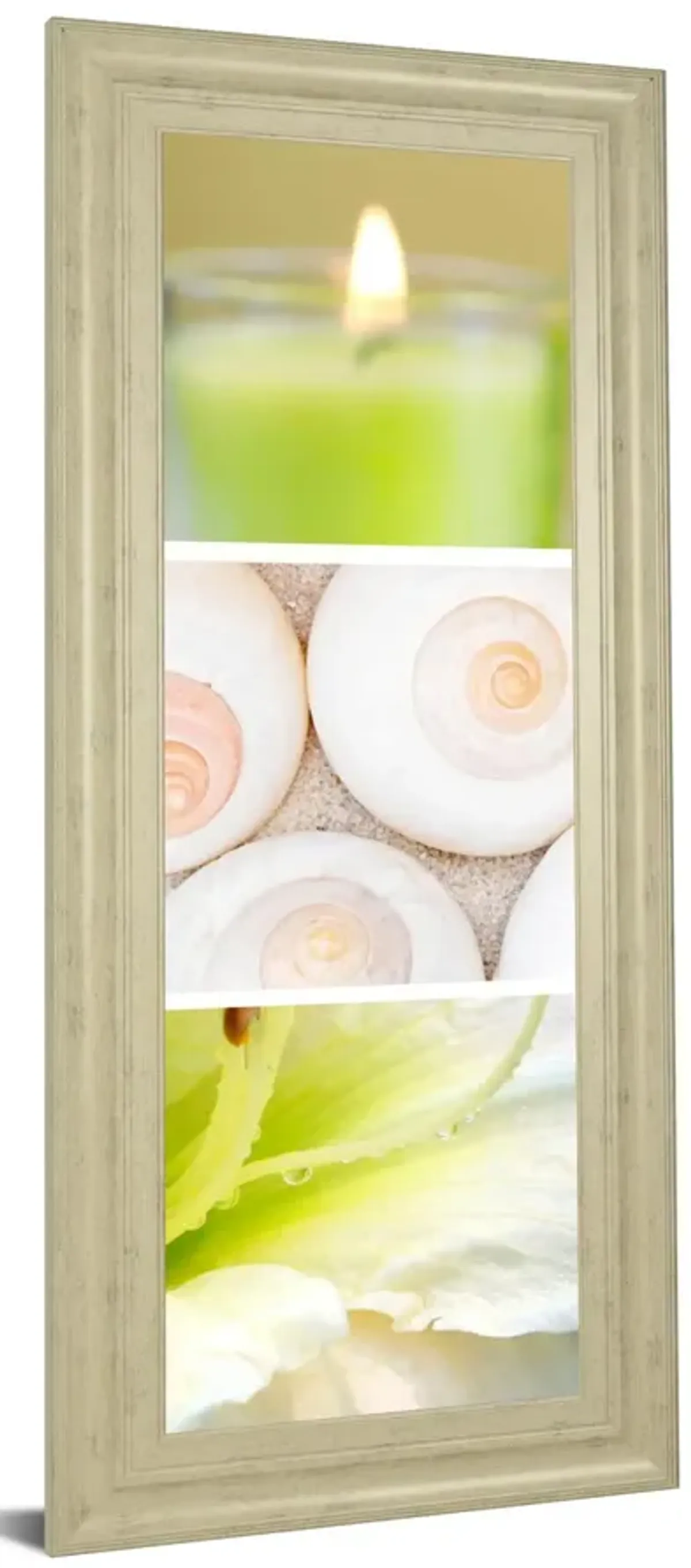 Facets Of Spring Il By Irena Orlov - Framed Print Wall Art - Green