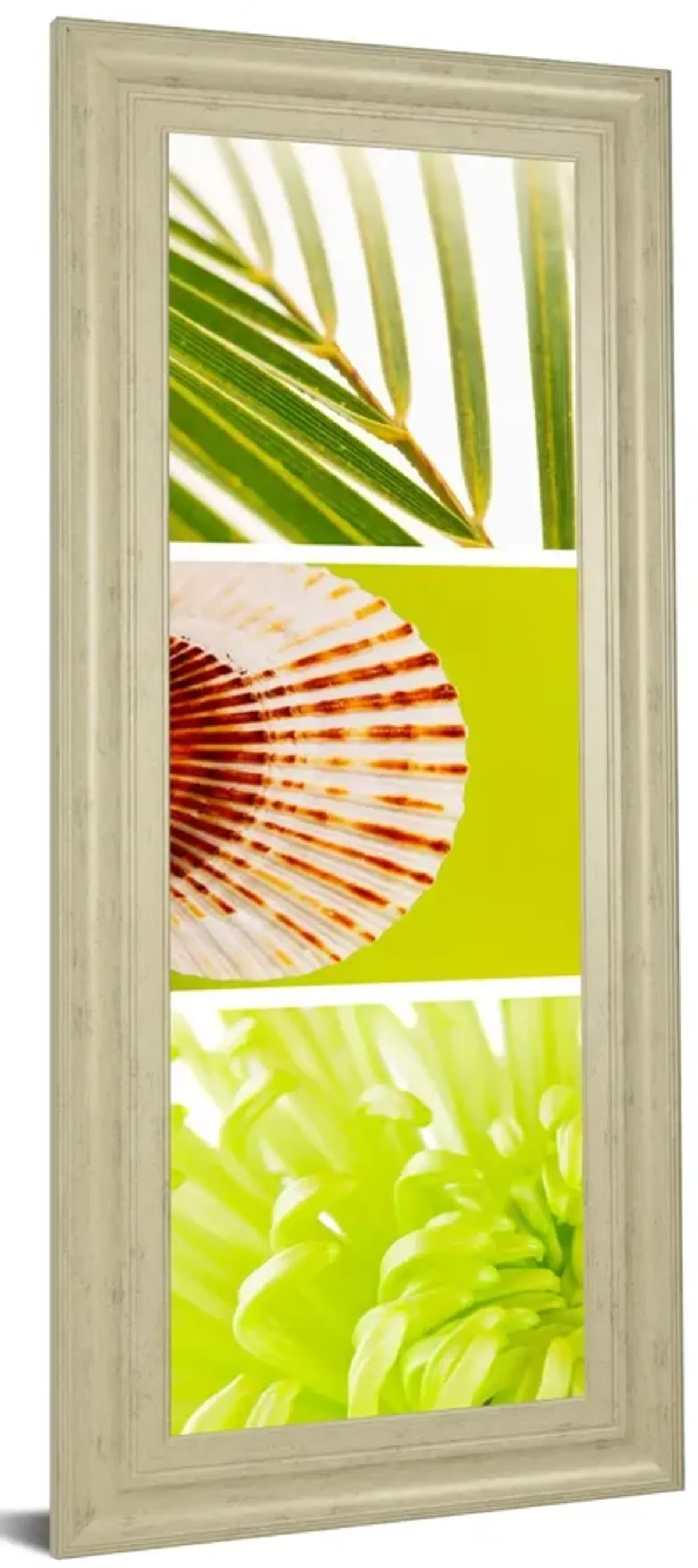 Facets Of Spring I By Irena Orlov - Framed Print Wall Art - Green