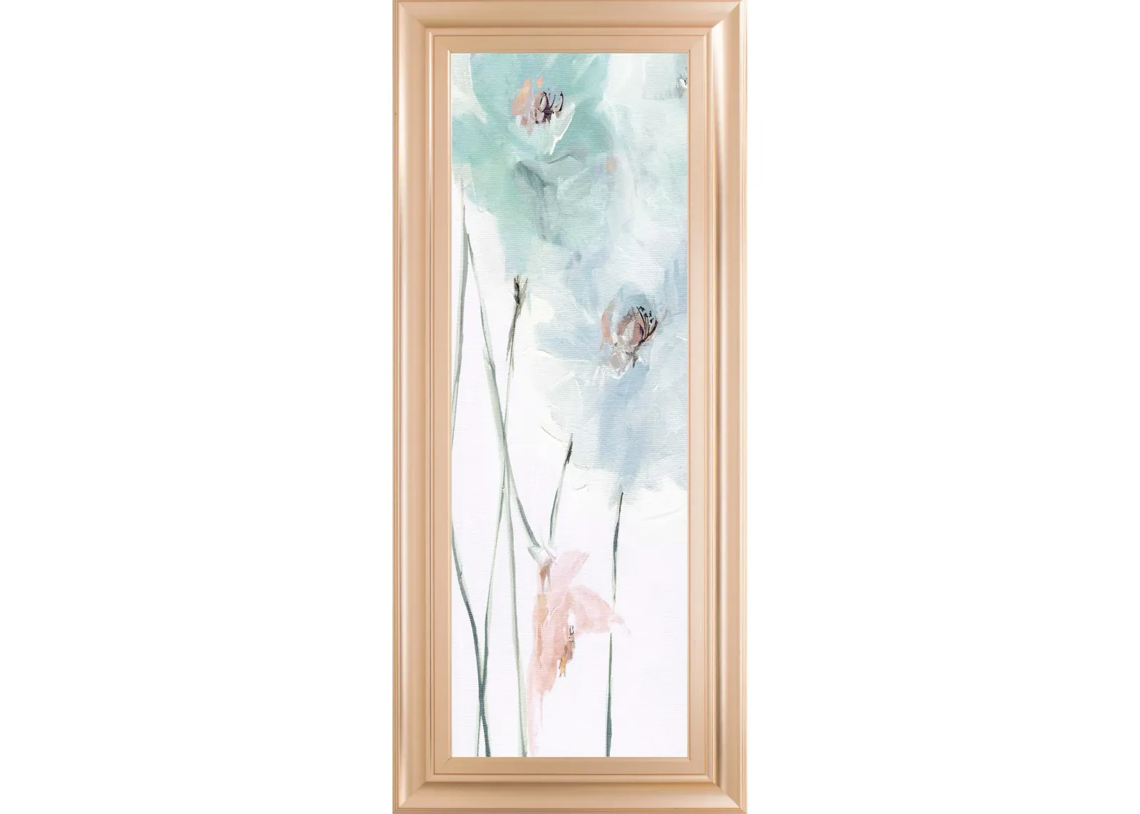 Spring Poppies I By Susan Pepe - Light Blue