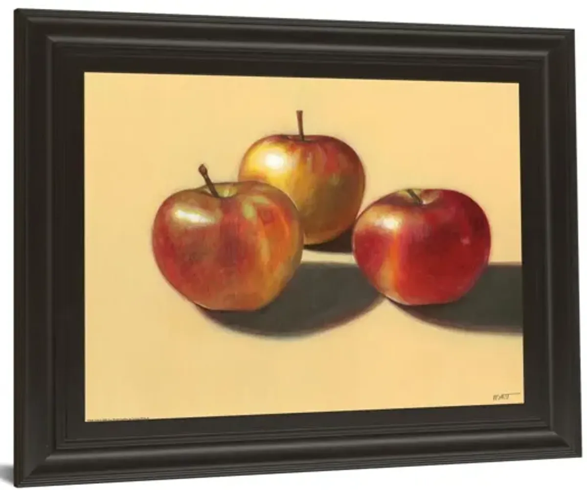 Red Apples - Framed Print Wall Art - Red