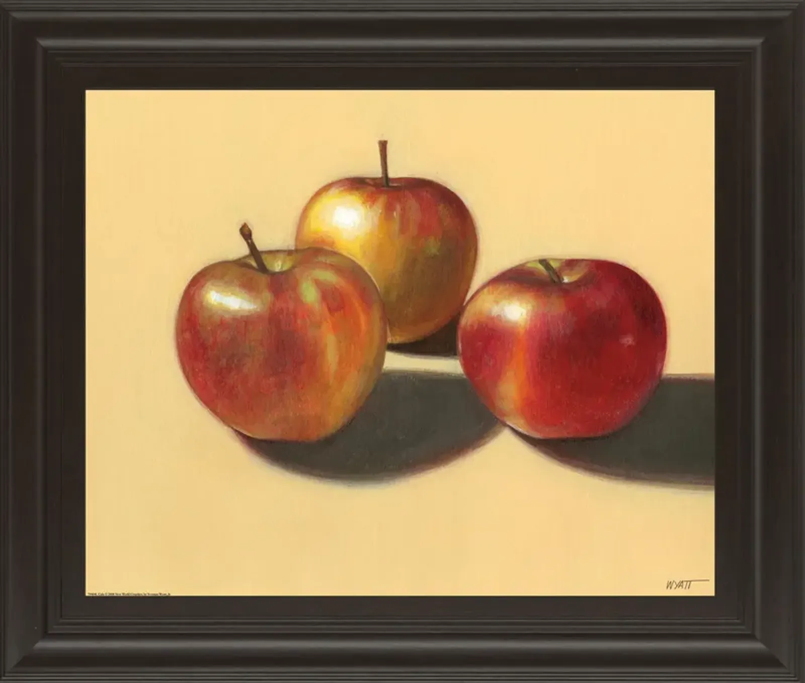 Red Apples - Framed Print Wall Art - Red