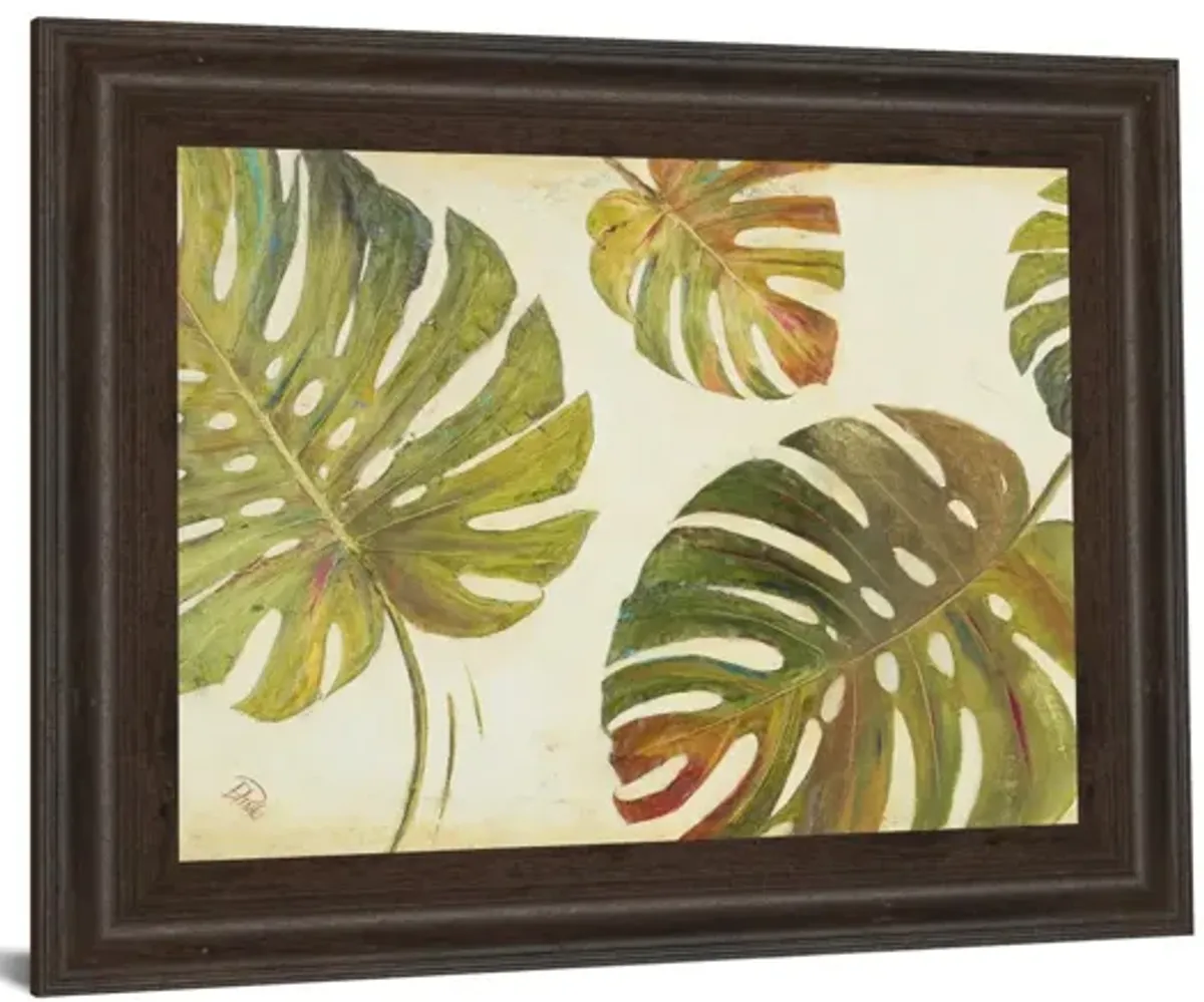 Organic I By Patricia Pinto - Framed Print Wall Art - Green